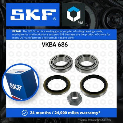 Wheel Bearing Kit Front VKBA686 SKF 1591389 5007039 81AB1215A 81AB1215AB Quality
