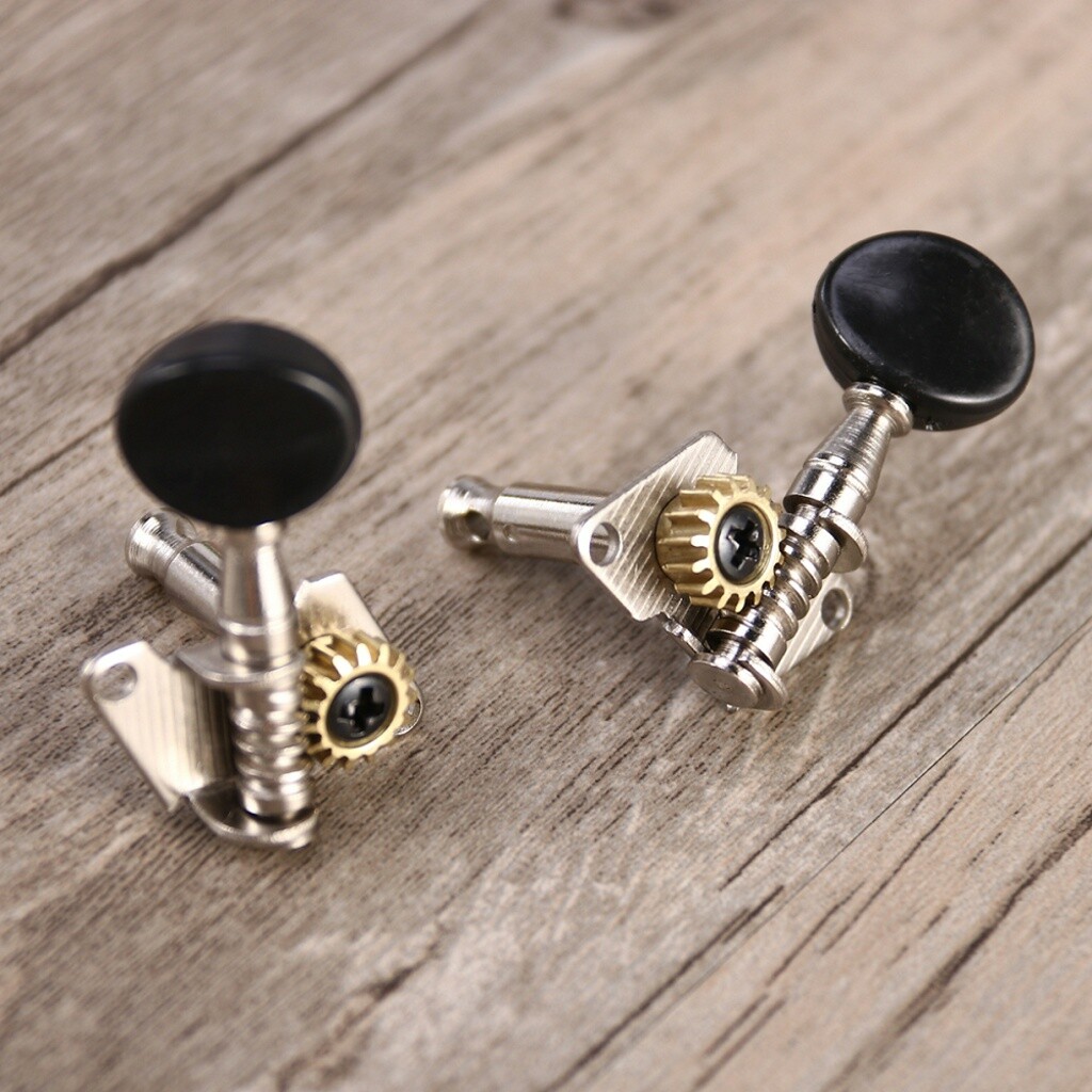 4pcs 2L2R Ukulele Tuning Pegs Machine Heads Tuners Keys for 4 String