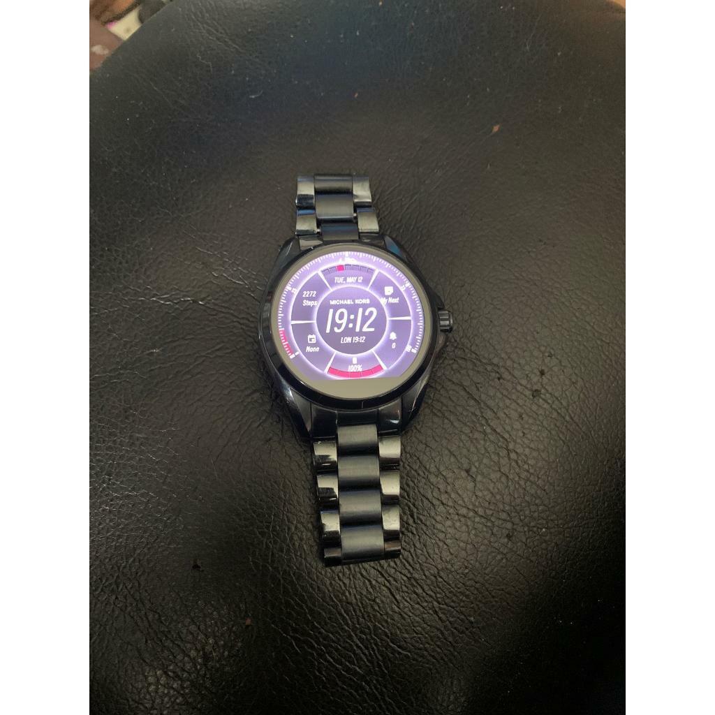 Michael Kors touch screen smart watch blue | in Ayr, South Ayrshire | Gumtree