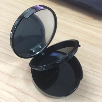 Empty Refillable  Pressed  Compact with Mirror & Aluminum Pan - Portable,