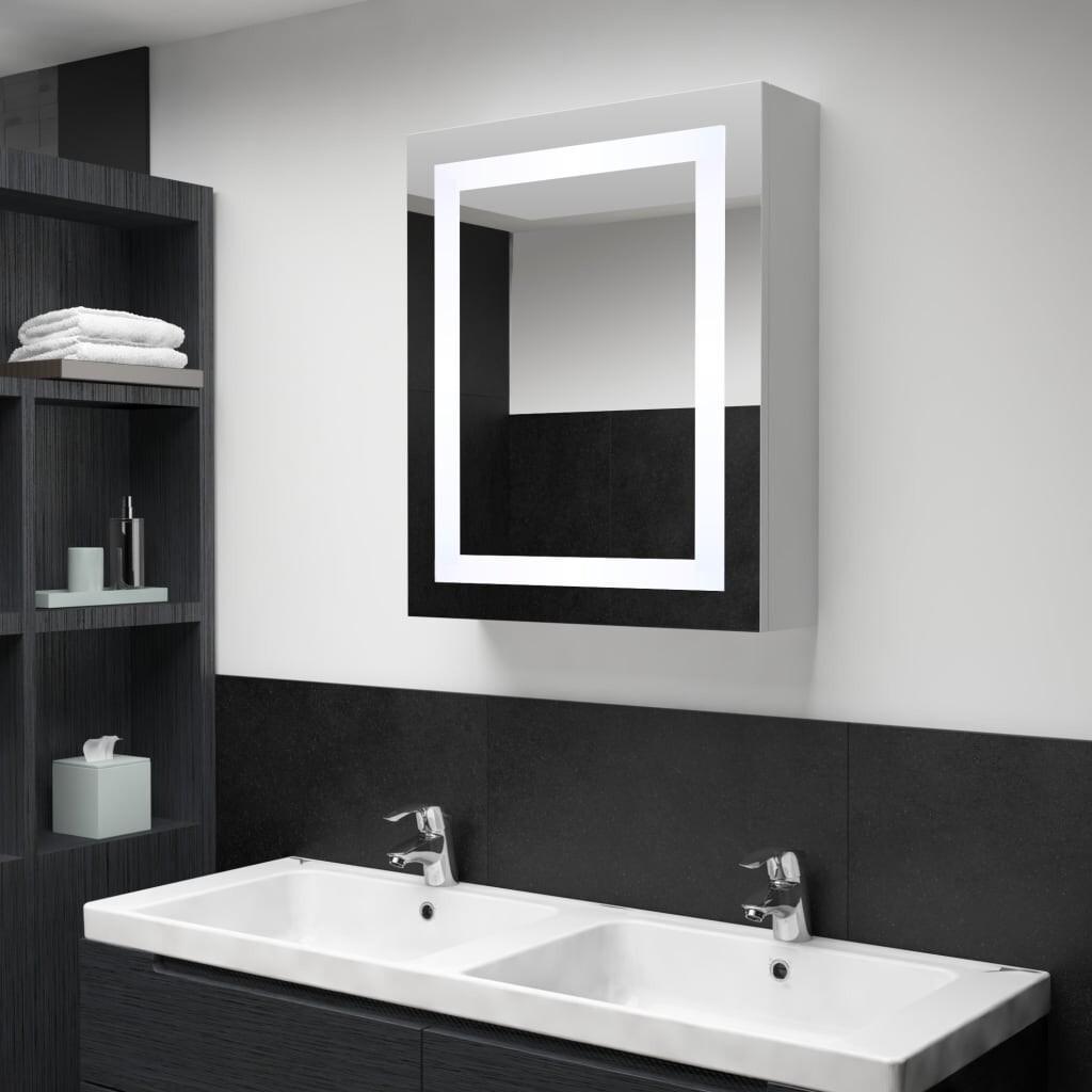 Led Bathroom Mirror Cabinet 50x13x70 Cm 285116 In Victoria Led Bathroom Mirror Cabinet 50x13x70 Cm 285116 In Victoria