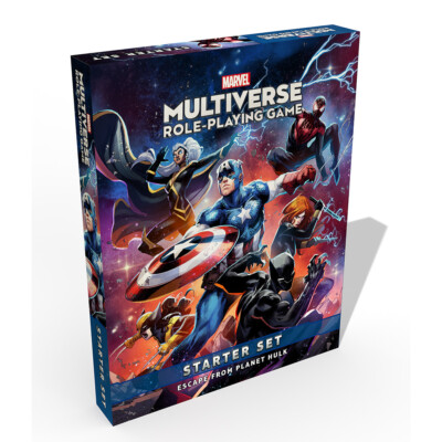 Marvel Multiverse RPG: Побег с планеты Халка - ПРЕДПРОДАЖА стартового набора 1/24