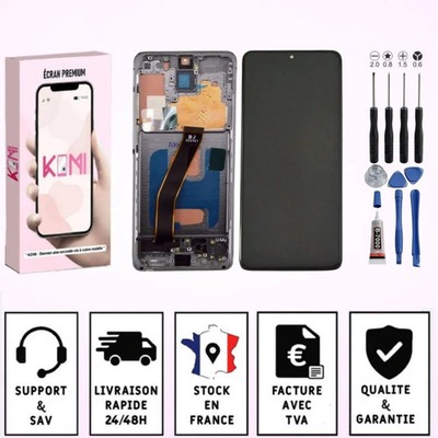 Ecran Pour Samsung S20 SM-G980 G980F LCD +Chassis Noir