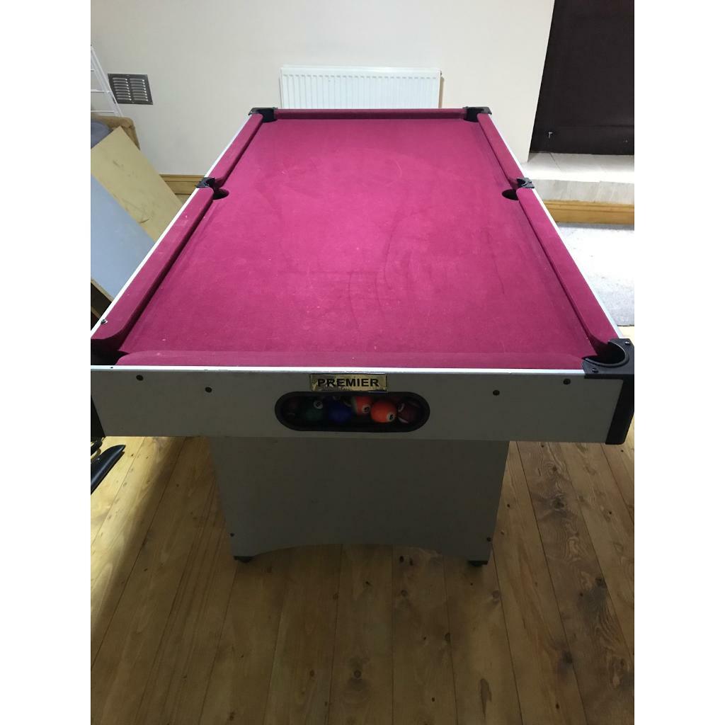 Red pool table for sale in Huddersfield, West Yorkshire Gumtree