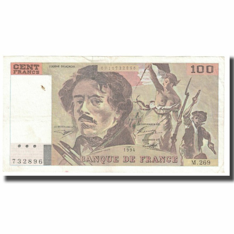 [#619002] France, 100 Francs, 1994, Ttb, Fayette:69ter.01b, Km:154h