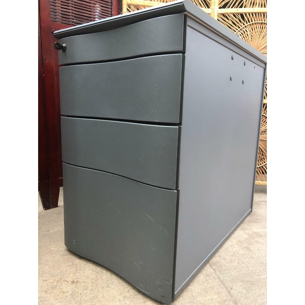 3 Drawers Filing Grey ( with Key) in Paisley, Renfrewshire