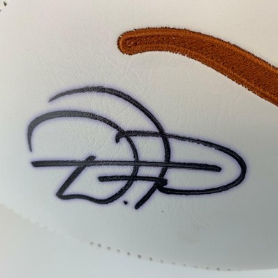 D'Onta Foreman Signed Texas Longhorns Logo Football Tristar COA autograph auto