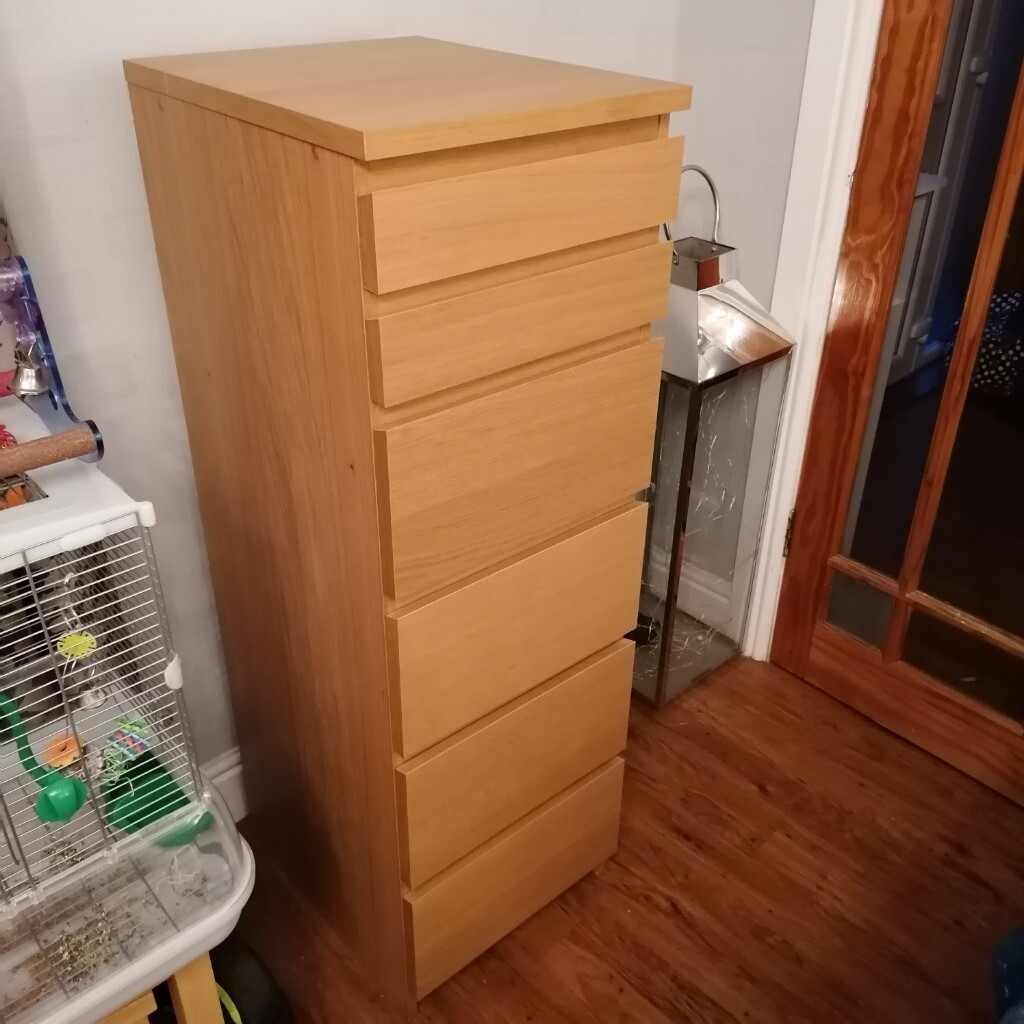 Immaculate Ikea Tall Chest Of Drawers In Colinton Edinburgh
