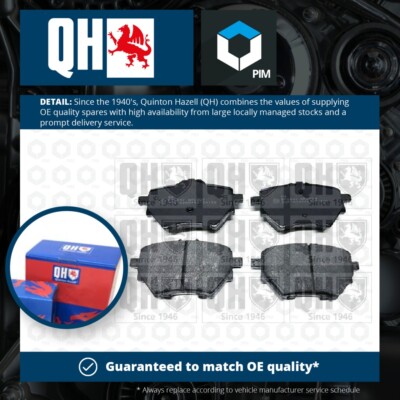 Brake Pads Set fits VAUXHALL COMBO E Rear 1.2 1.5D 1.6D 2018 on QH 1678167980