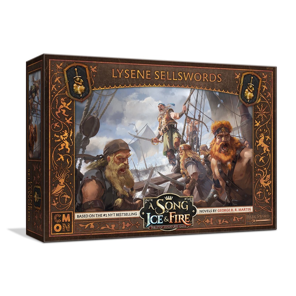 LYSENE SELLSWORDS A Song of Ice & Fire Miniatures ASOIAF CMON