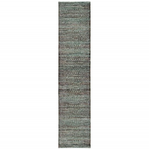 12 Бегущих синих и фиолетовых ковриков Oriental Power Loom Runner