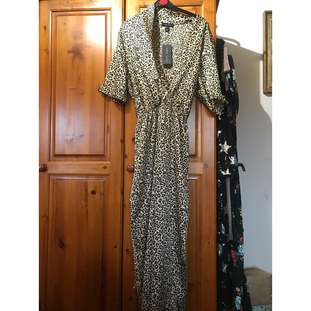 leopard print jumpsuit size 18
