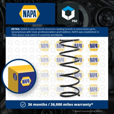 Coil Spring fits CITROEN BERLINGO 1.9D Front 96 to 08 Suspension NAPA 500235 New