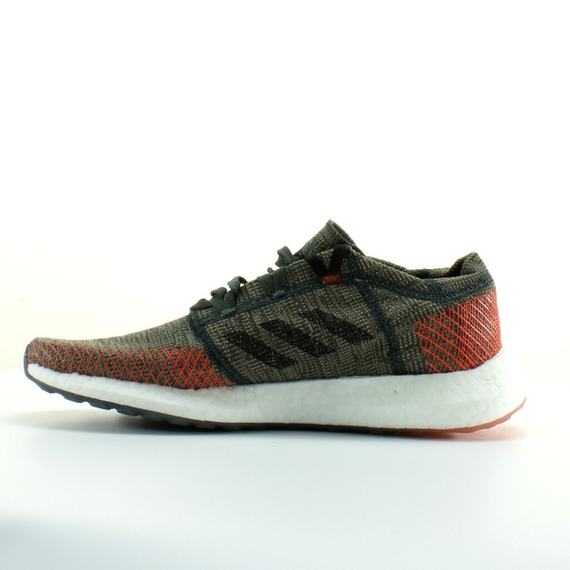 Adidas Pure Boost Mens Textile Lace Up Running Trainers D97421: купить с  доставкой из США, цена 8 425 руб - (234614378354)