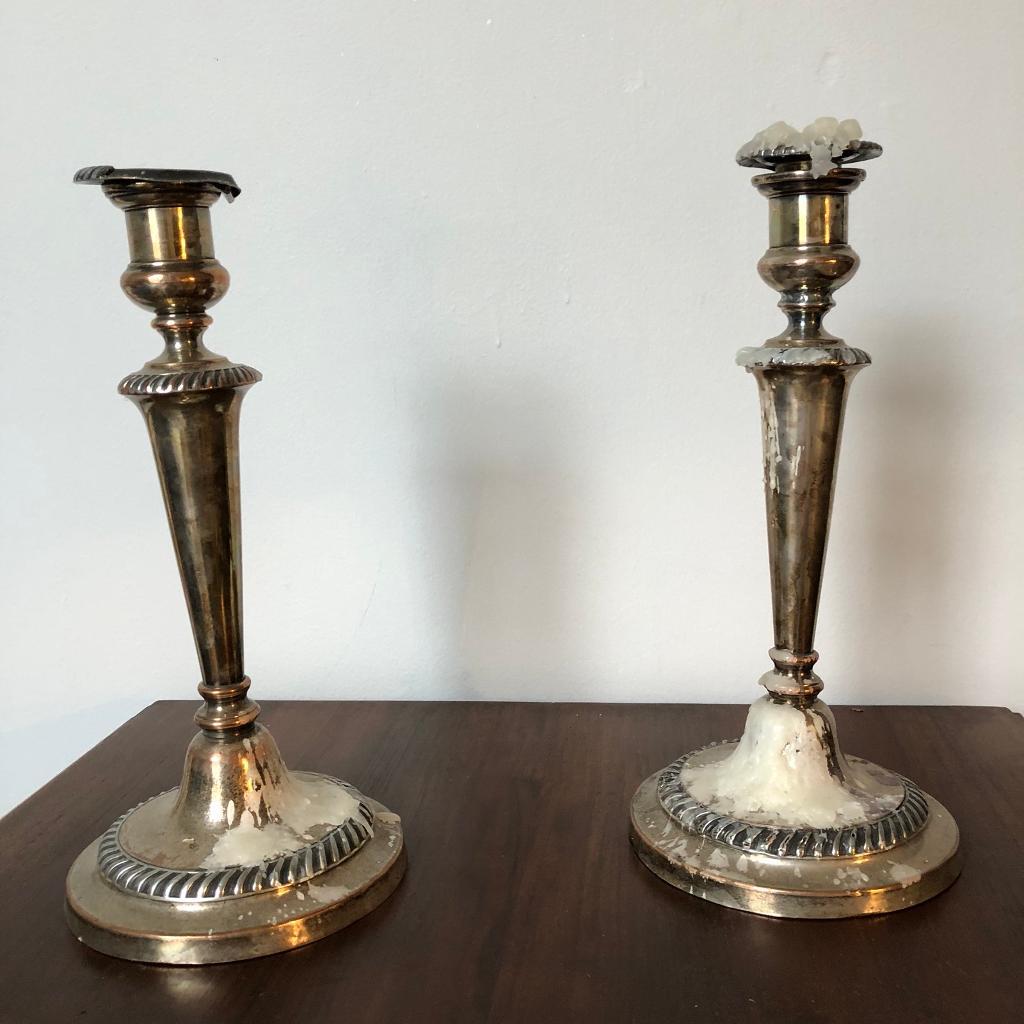 Pair of Victorian Candle Sticks in Stockbridge, Edinburgh Gumtree