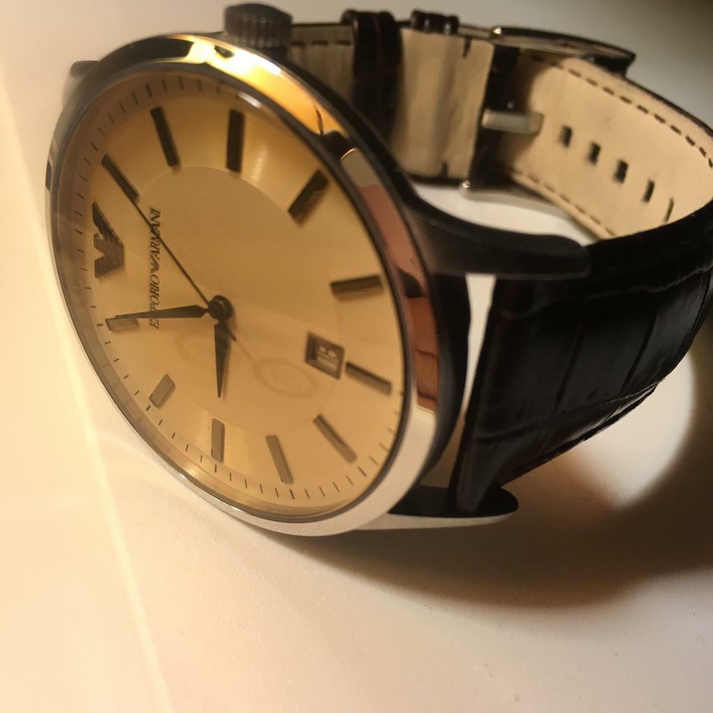 vintage armani watch
