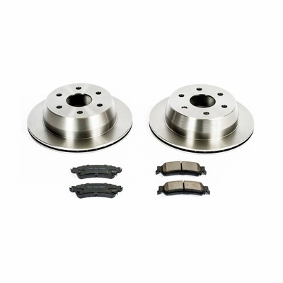 Power Stop Brake Kit For GMC Sierra 1500 1999-2005 Rear Autospecialty