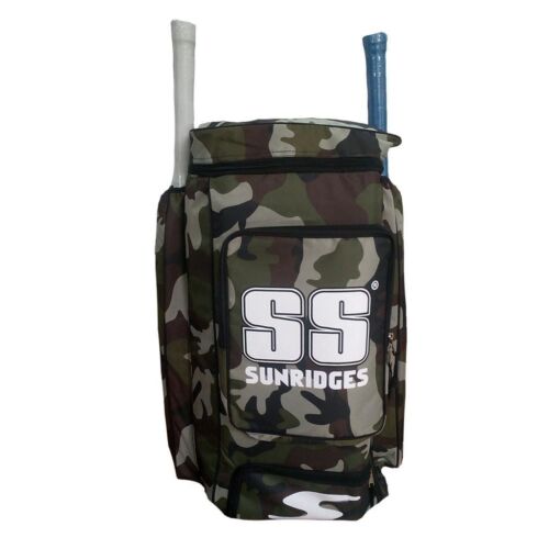 SS Cricket Kit Bag Camo Duffle combo + exp shipping