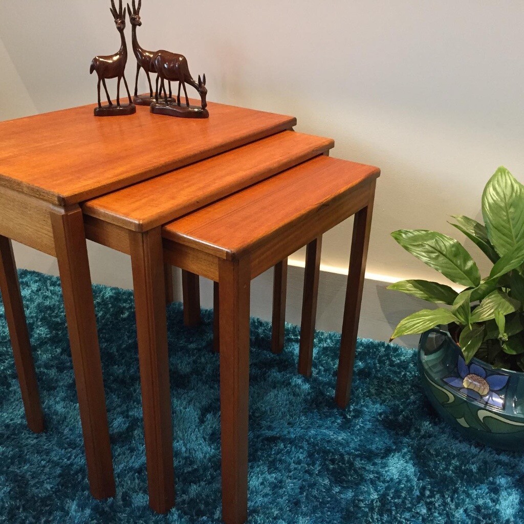 Nesting tables by AH McIntosh (retro/midcentury) in Killyleagh