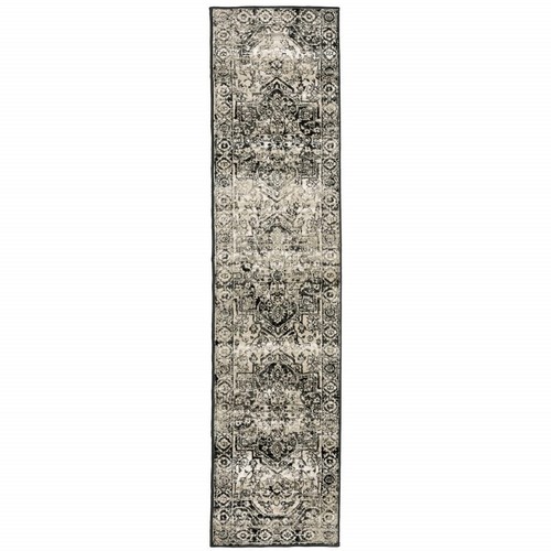 2 X 8 Черных, Серых, Коричневых и цвета Слоновой Кости ковриков Oriental Power Loom, устойчивых к пятнам