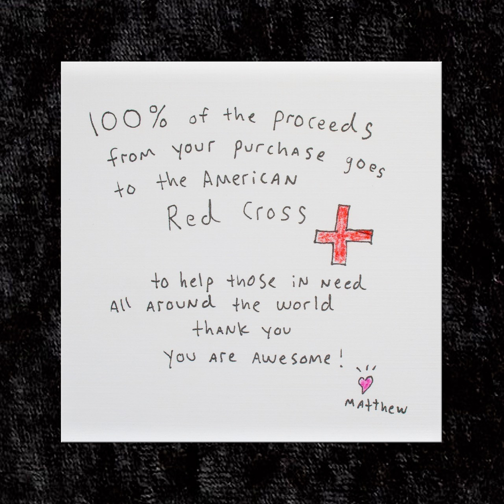 Matthew Gray Gubler. Limited Ed Tote bag. Gubler's wearable art collection.