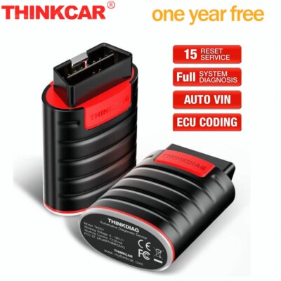 THINKCAR Thinkdiag New Version ALL Car Brand Reset Service 1 Year Free BT obd2