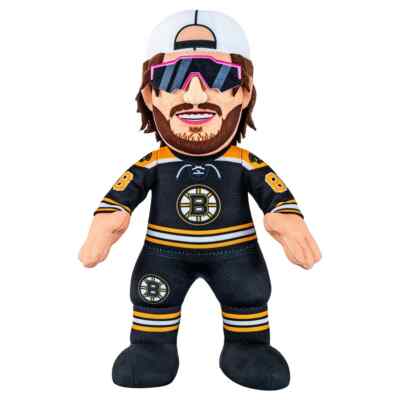 Bleacher Creatures Boston Bruins David Pastrnak 10'' Plush Figure