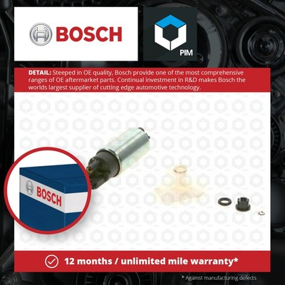Fuel Pump fits HONDA CR-V 2.0 In tank 02 to 13 Bosch 17040SAA000 17045SMGE01 New