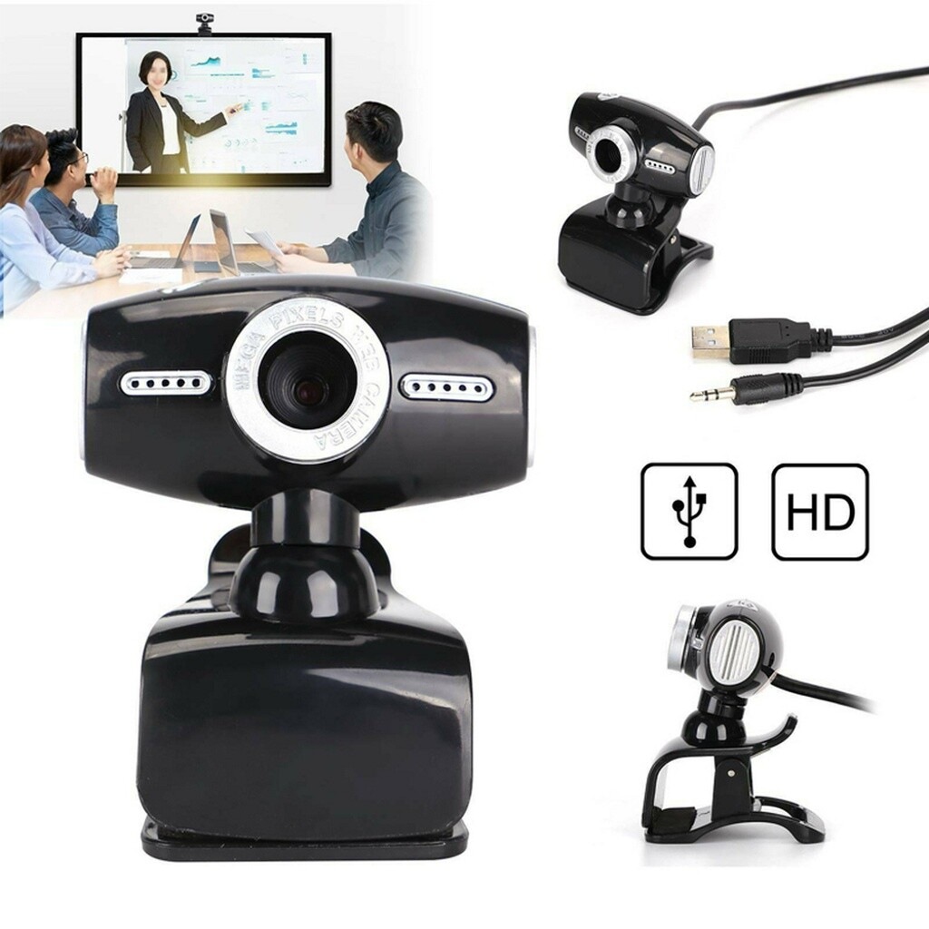 HD Webcam Laptop Kamera USB 2.0 3.0 Mit Mikrofon für PC Computer Windows 10 Mac