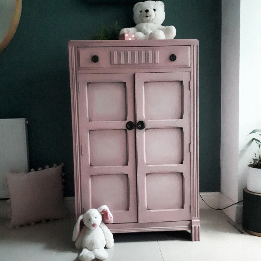 Gorgeous Blush Pink Small Wardrobe, Cabinet | in St George ...