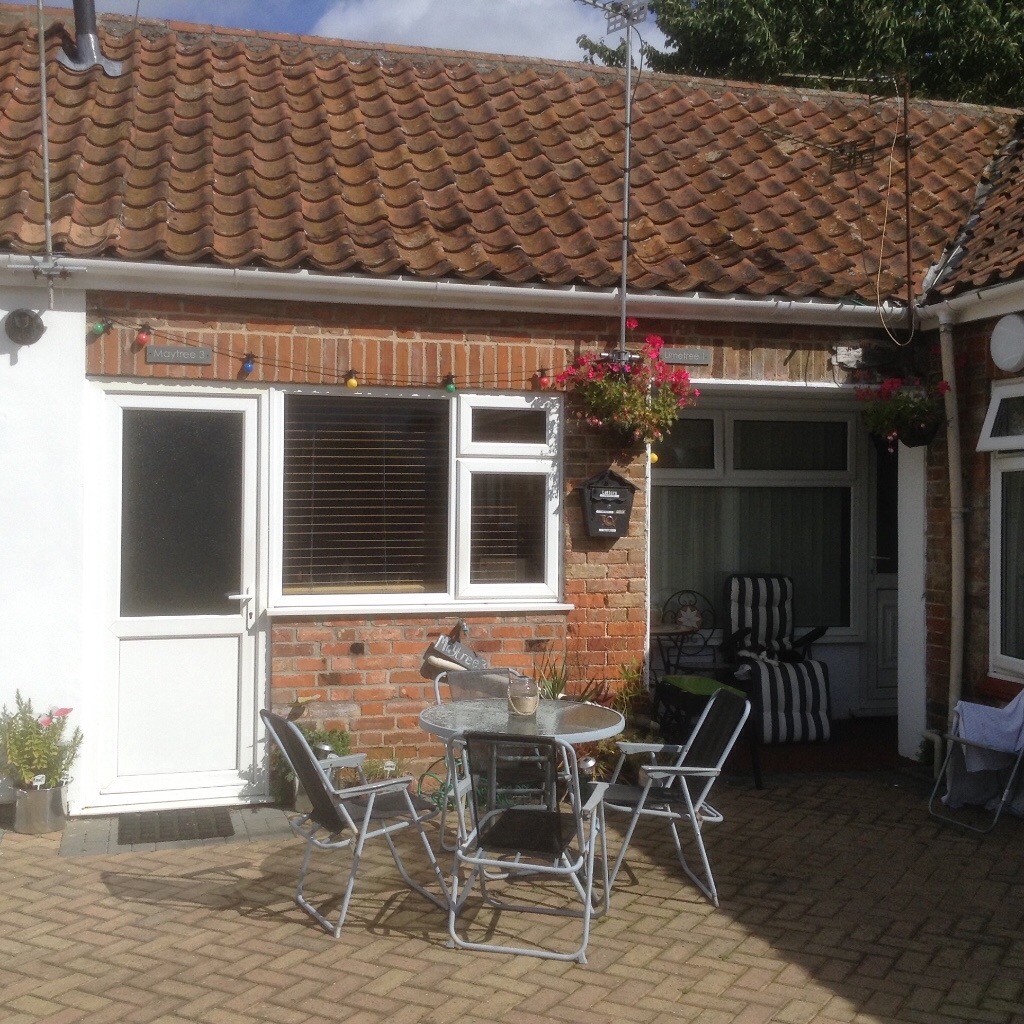 2 X Brick Holiday Chalets for sale in Norfolk. UK, Use or Rent, Fees