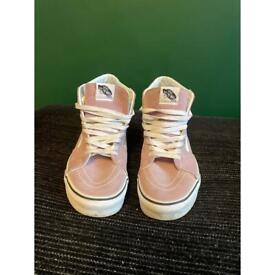 Vans Women’s Lilac High Top Trainers Size 5.5