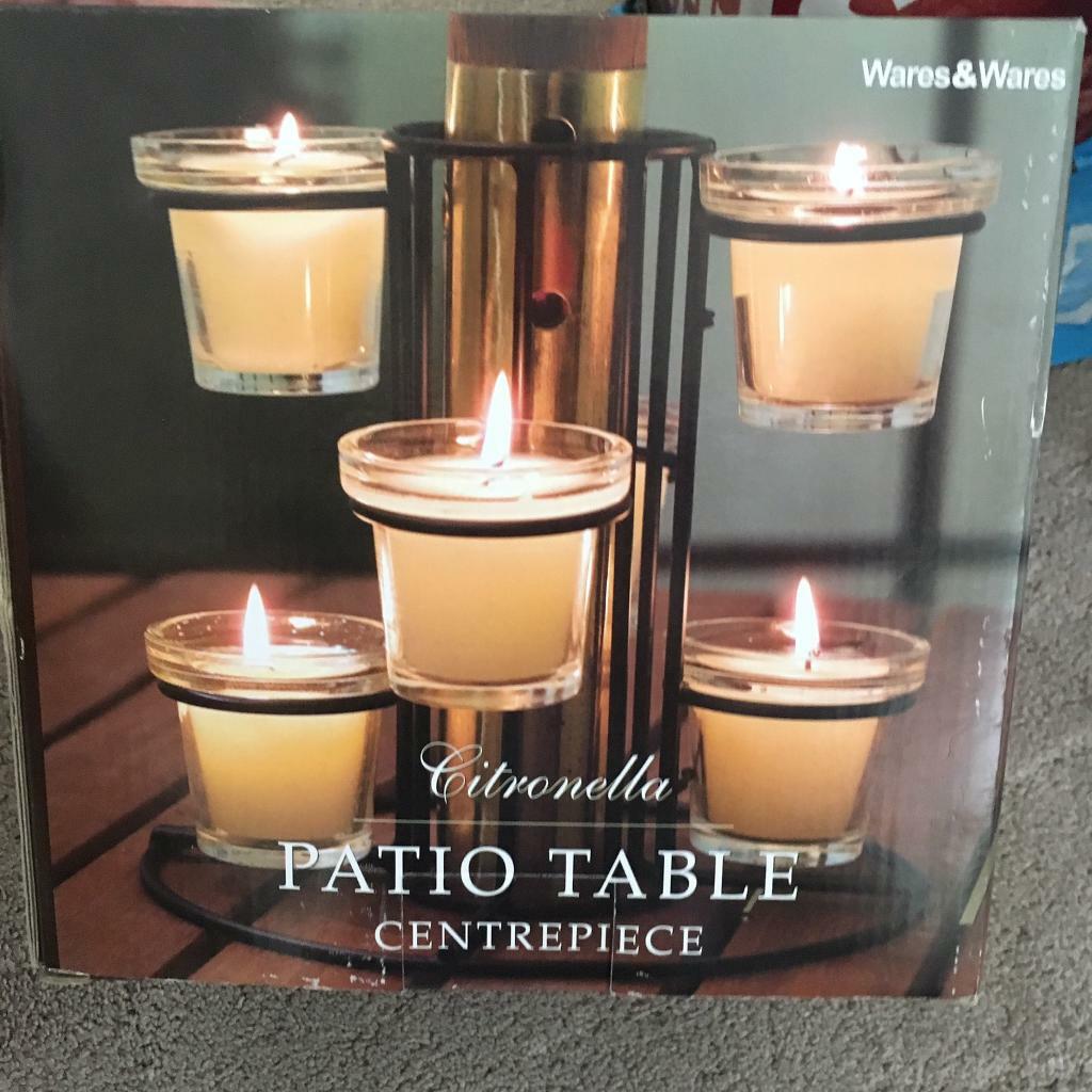 New Patio Table Candle Centre Piece In Uxbridge London Gumtree