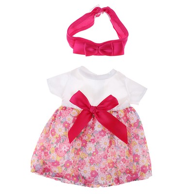 Handgemachte Mode Blumenkleid Kleidung für 25cm Mellchan Puppen Zubehör