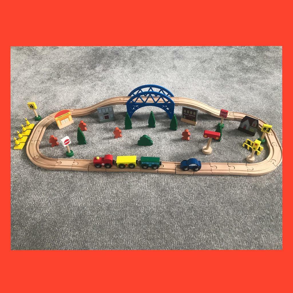 Chad Valley Wooden Train Set 60 Piece in Norwich, Norfolk Gumtree