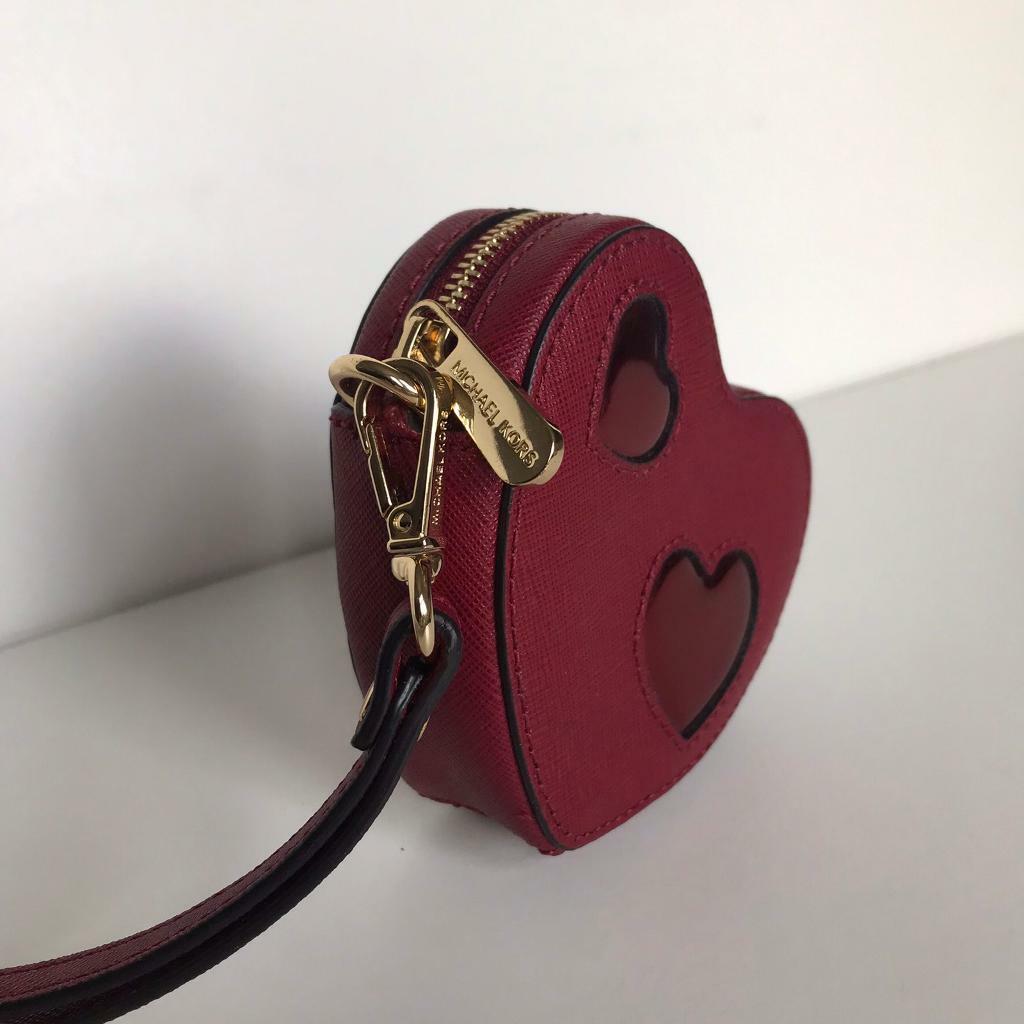 michael kors heart purse