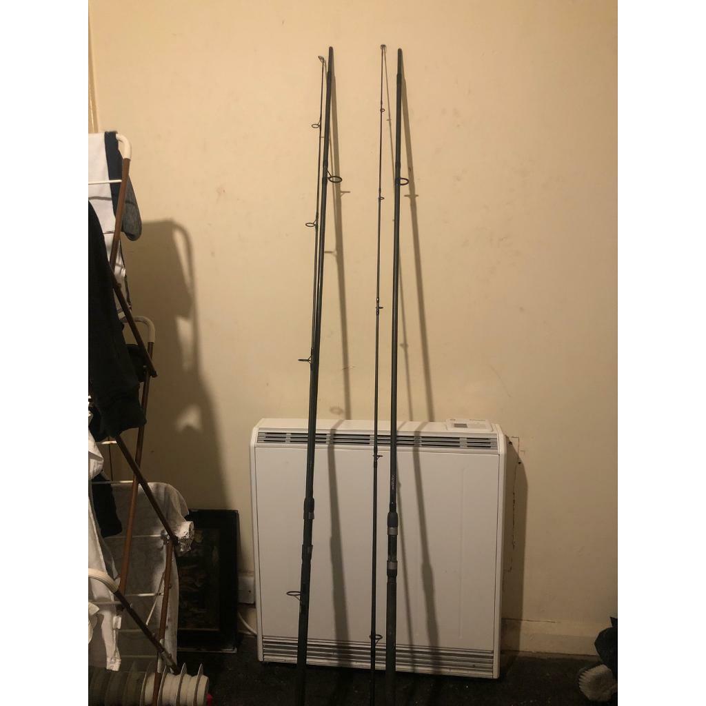X2 fox xtreme carp fishing 12ft 2 3/4LB rods in West Kingsdown, Kent