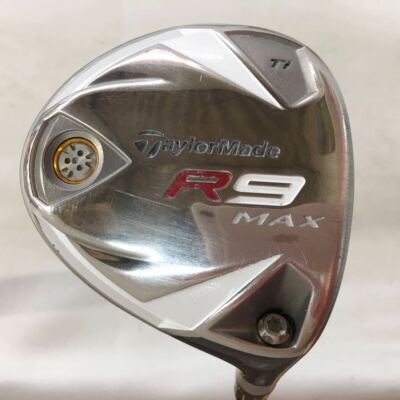 TaylorMade R9 ドライバー（美品） Taylormade R9 Supertri Adj 9.5° Driver w/HC Fujikura Motore