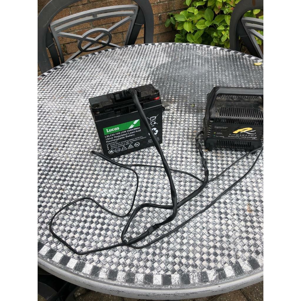 Powakaddy charger and battery in Pontypridd, Rhondda Cynon Taf Gumtree