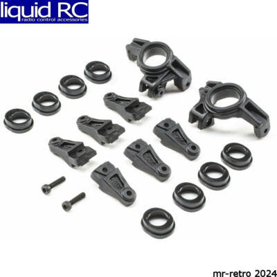 Team Losi Racing 234106 Front Spindle Set: 22 5.0