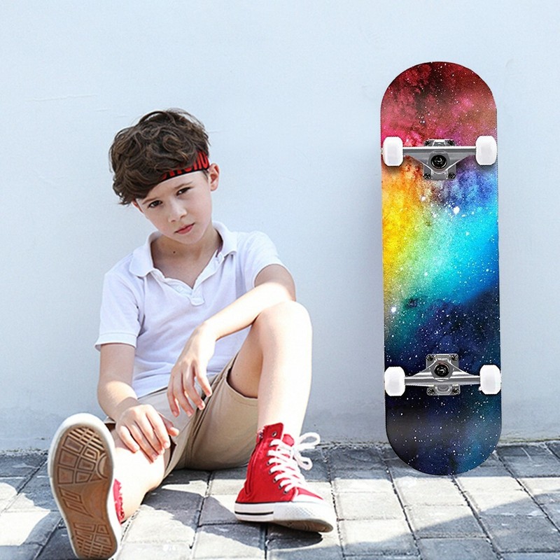 Double Kick Concave Skateboards Teens Beginners 🔥