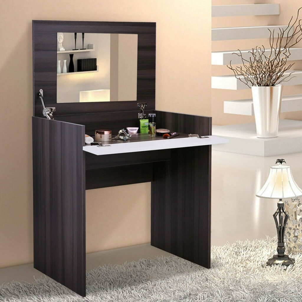 Makeup Vanity Dressing Table Jewelry Storage Writing Desk With