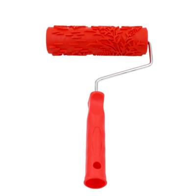 Various Embossing Patterned Paint Roller with Applicator,