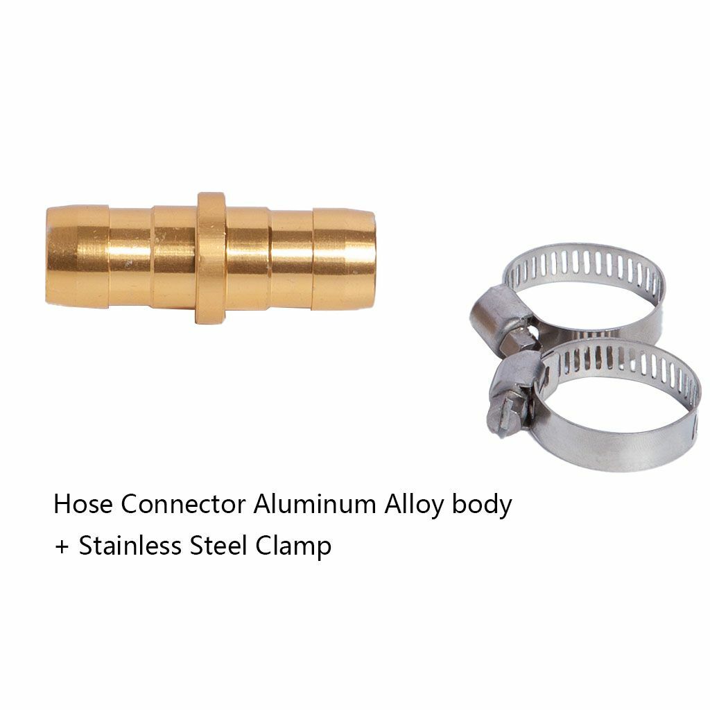 Lots 5/8" 3/4" Garden Hose Repair Mender Coupler Connector with Stainless Clamp