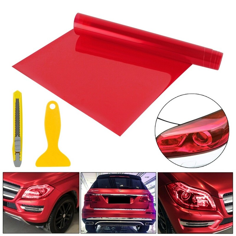 Auto Scheinwerfer Rucklicht Nebelscheinwerfer Tonungsfolie Wrap Aufkleber Decor Decals Stickers Vinyl Art Home Garden