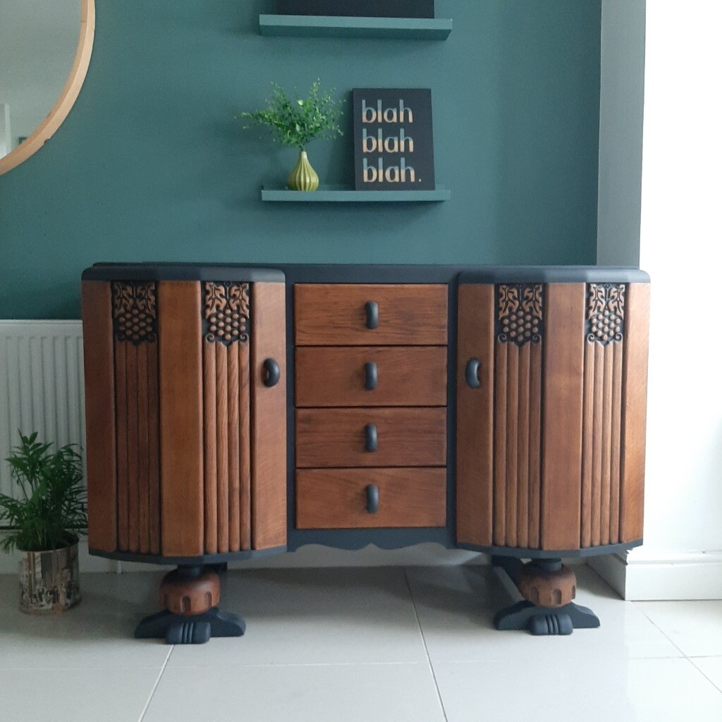 Vintage Art Deco Oak Sideboard in St Bristol Gumtree