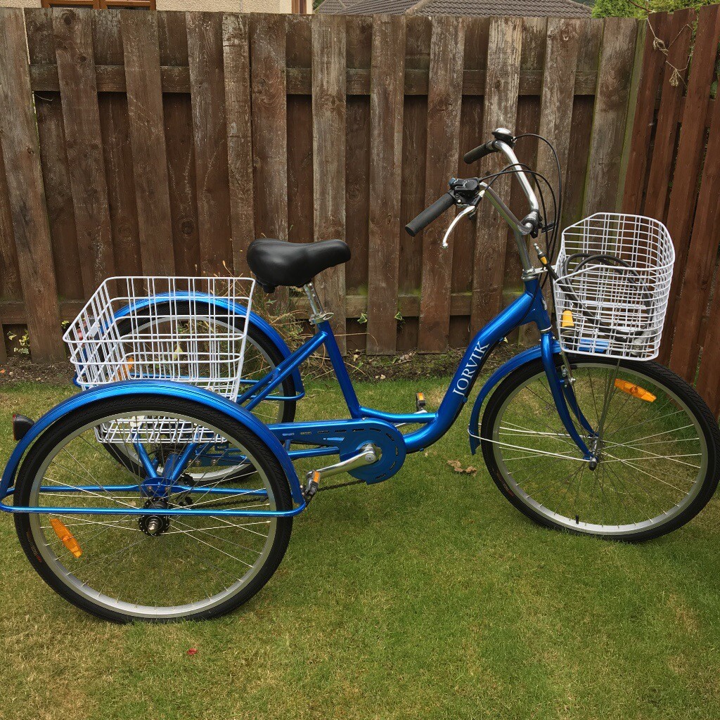 Jorvik lightweight adult trike blue 26” wheels in Forres, Moray Gumtree