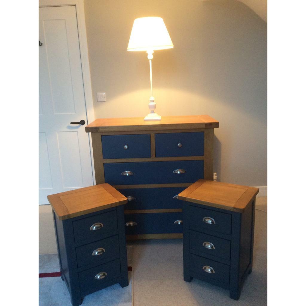 Westcote Blue Cotswold Co Collection stunning bedroom furniture in