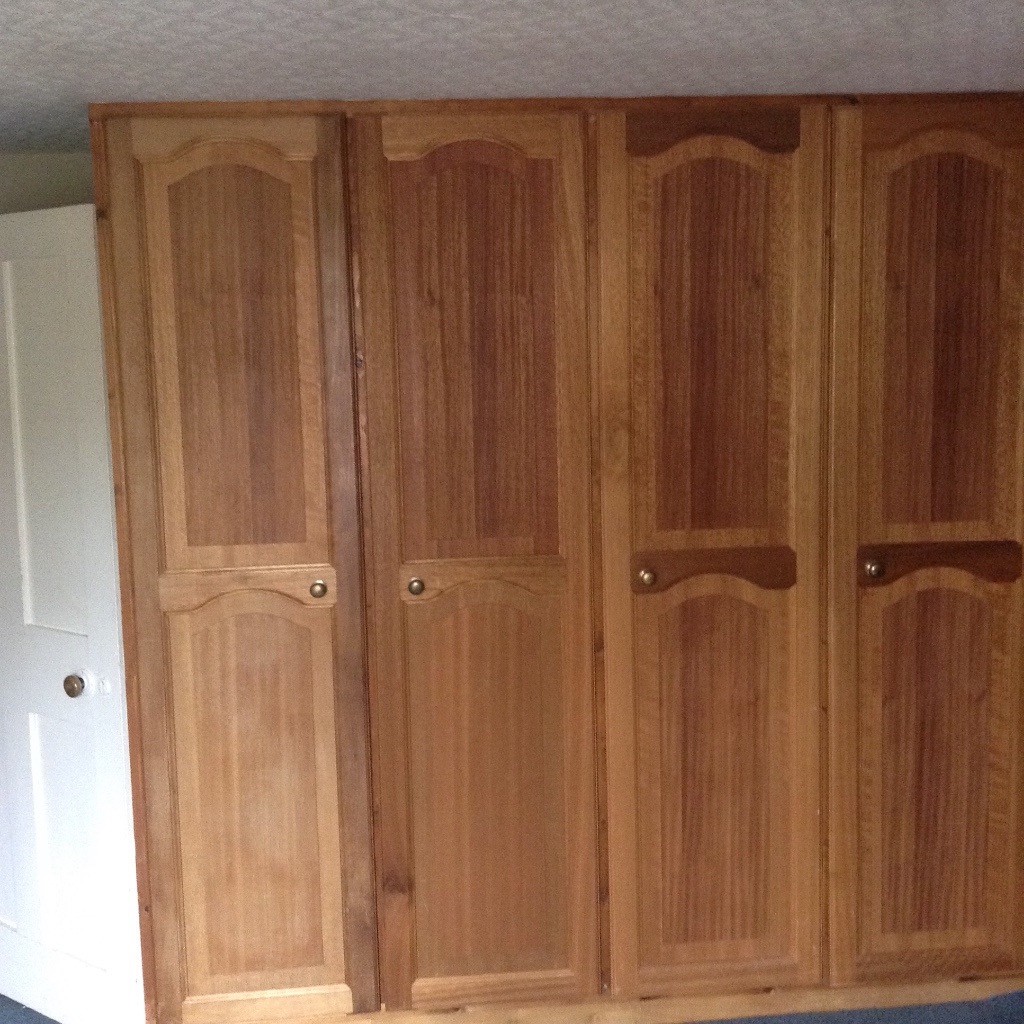 Wooden Wardrobe Doors X 5 In Attleborough Norfolk Gumtree