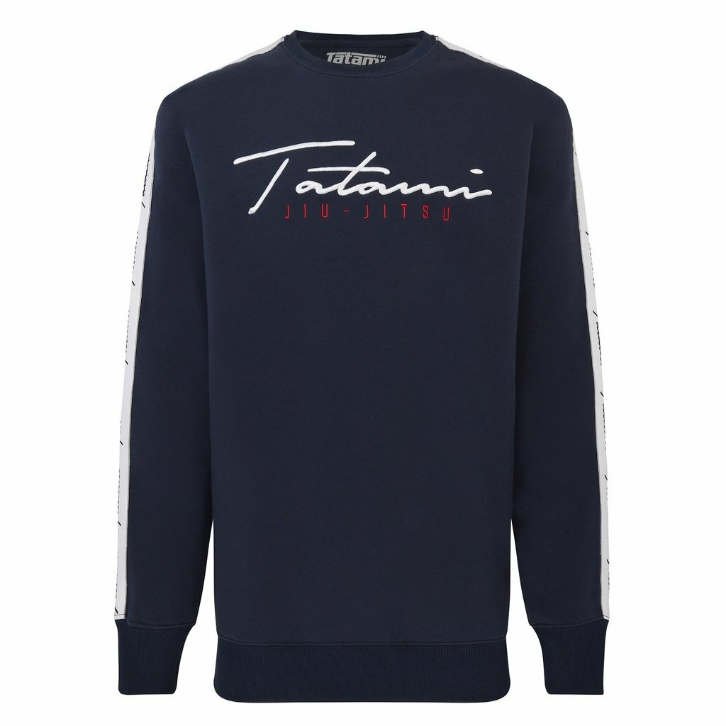 Tatami Brand Sweat Shirt Grey Top BJJ Brazilian Jiu Jitsu Casual MMA Grappling